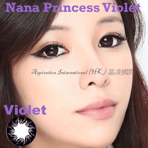 MI NANA Violet Colored Contacts (Pair)